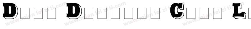 Dibs Display Caps Light SSi Light字体转换